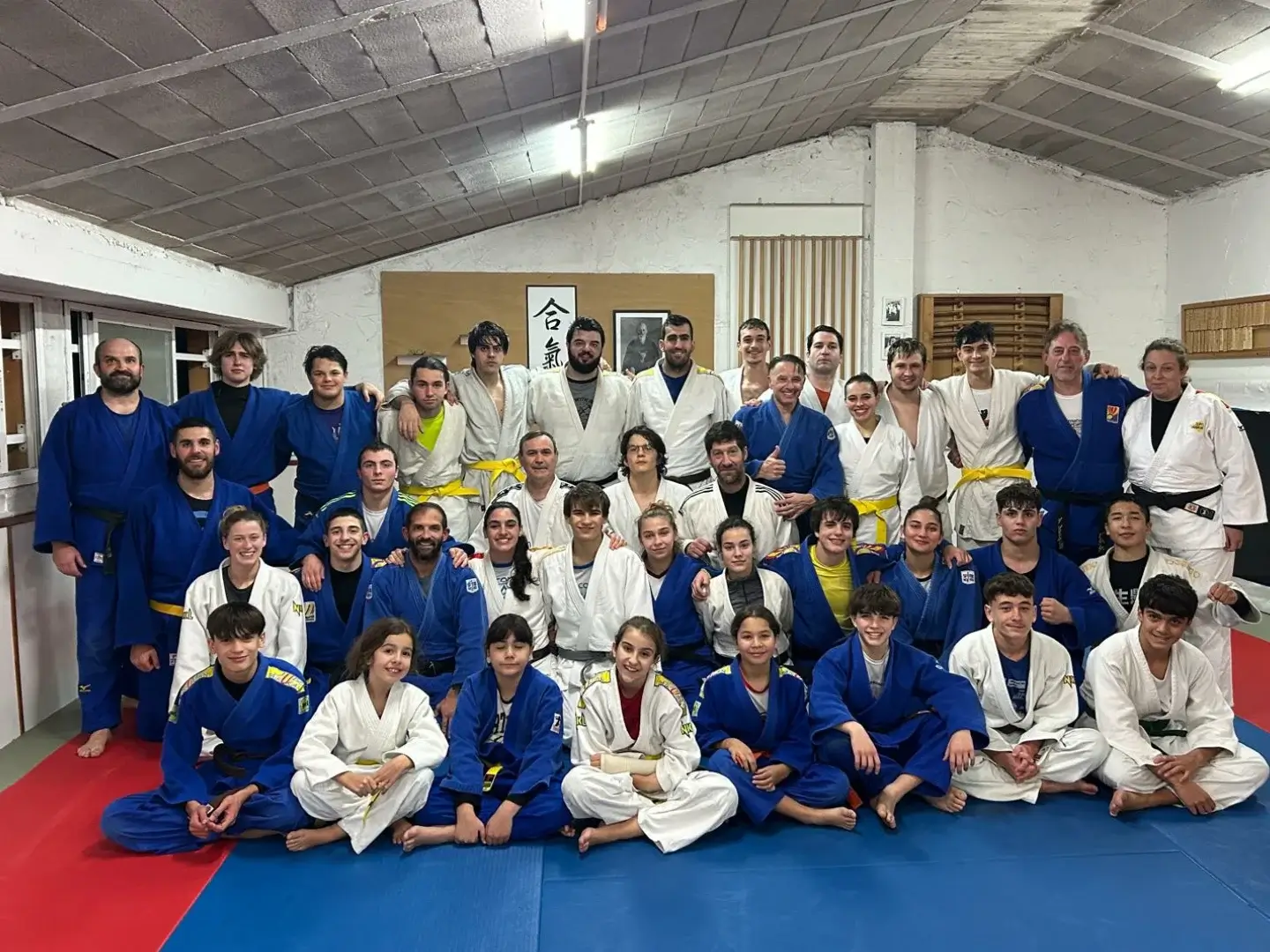 Entreno de fin de año en Judo Taikukan, Palma