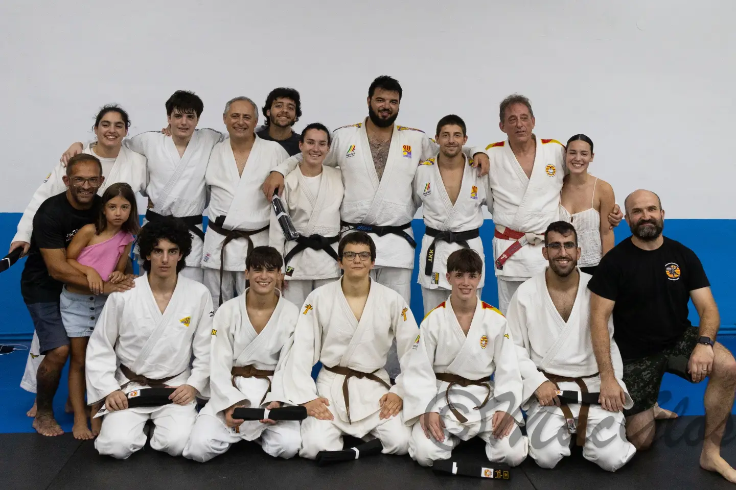 Examen de cinturón negro en Judo Taikukan, Palma